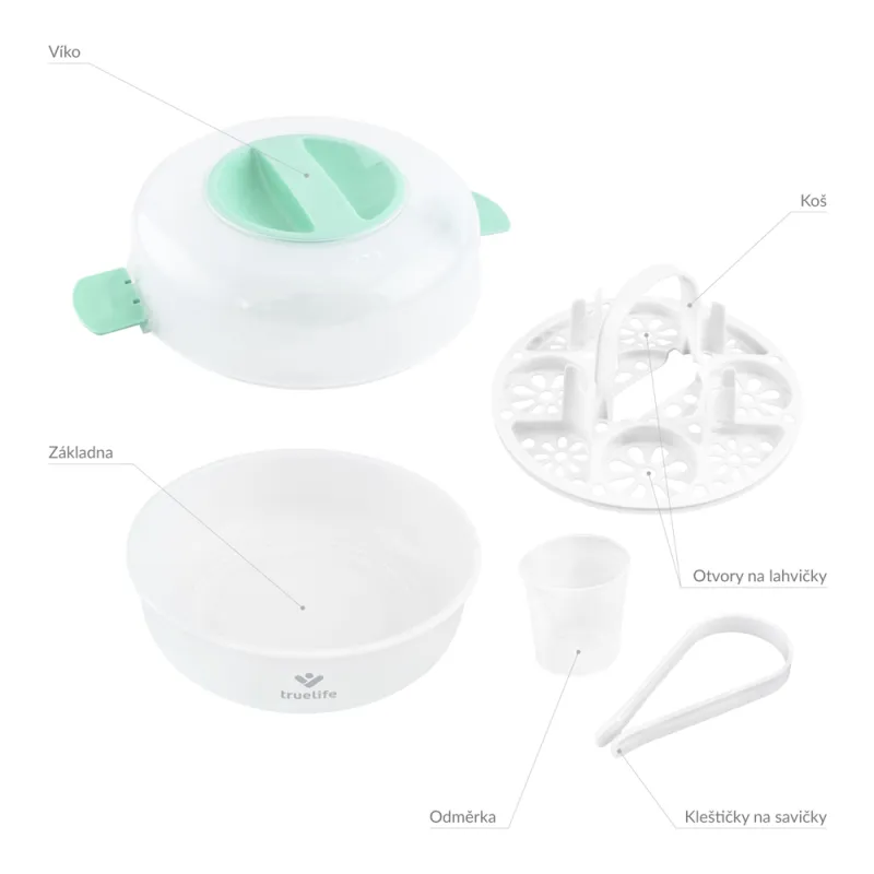 TRUELIFE Sterilizátor do mikrovlnné trouby Invio MS5