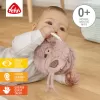 Baby Fehn Plyšová knížka plameňák, Pink