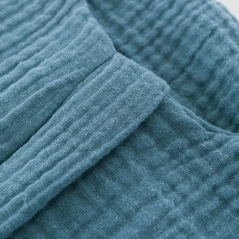 TRÄUMELAND Letní spací pytel Liebmich Musselin Jeansblau 80
