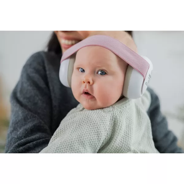 Haspro Hearing Protection BABY sluchátka na uši, 0m+, růžová