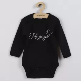 New Baby Dětské body s potiskem Hi guys