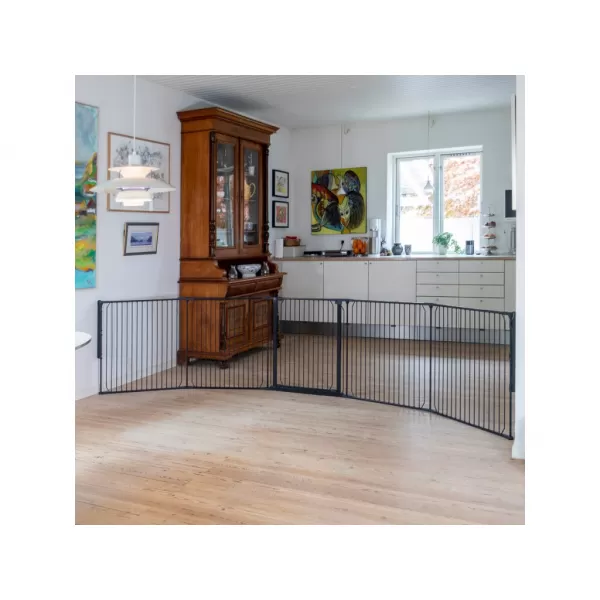 Baby Dan Univerzální prostorová zábrana CombiFit XXL, černá