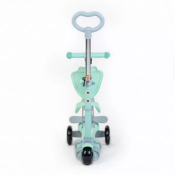 Baby Mix Dětská tříkolová koloběžka 3v1 Multi mátová