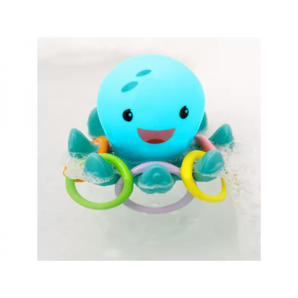 Infantino Svítící chobotnice s kroužky do koupele