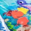 Akuku Dětská interaktivní nafukovací vodní podložka mořský svět