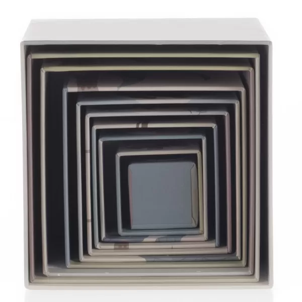 Zopa Dětské stohovací kostky kartonové 10ks