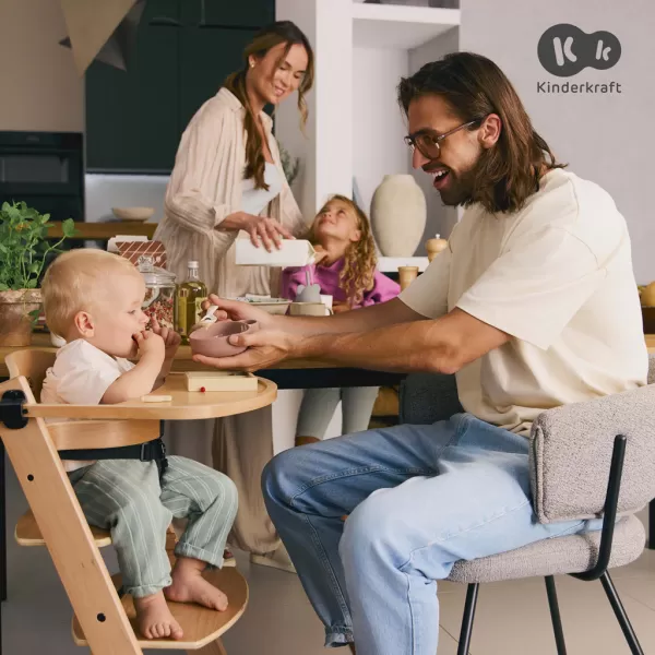 KINDERKRAFT Židlička jídelní Enock