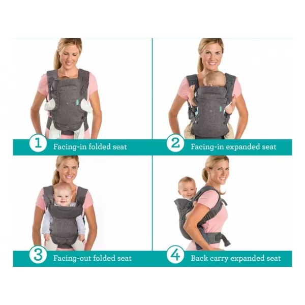 Infantino Nosítko Flip 4v1 Convertible Camo