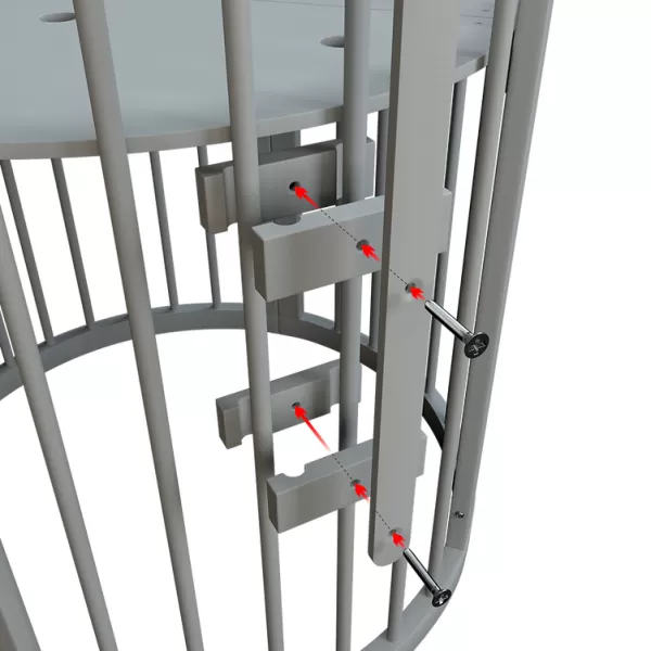 MIMIKO Držák dřevěný na baldachýn Natural