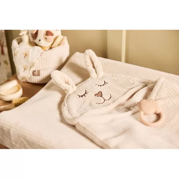 Jollein Zavinovačka králíček Cloudy Rib Oatmeal