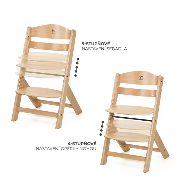 KINDERKRAFT Židlička jídelní Enock