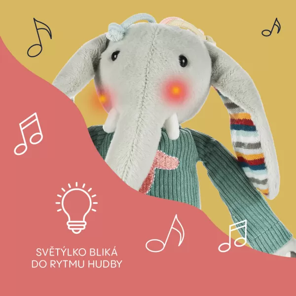 Zopa Plyšový interaktivní parťák, Elephant