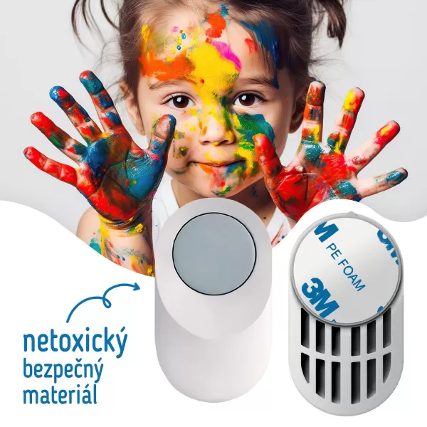 Sipo Dětská otočná zarážka do dveří s nastavením polohy, 2ks