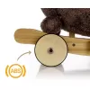Milly Mally Houpací pejsek s melodií a kolečky Polly Plus Brown Dog