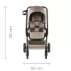 Britax Set kočárek Rio + hluboká korba + autosedačka Baby-Safe PRO Lux