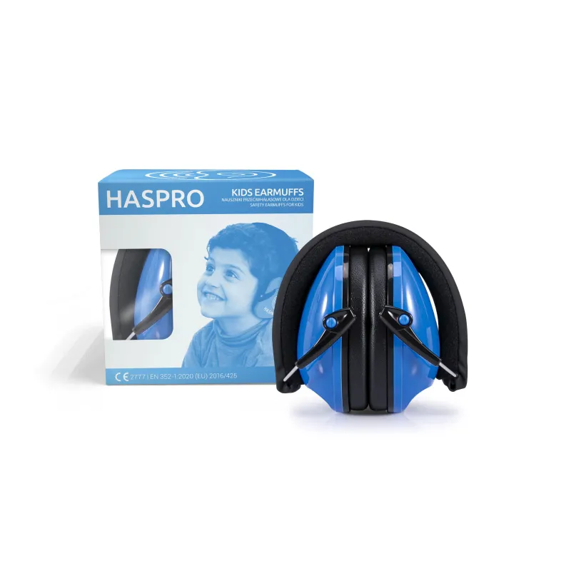 Haspro Hearing Protection KIDS sluchátka na uši, modrá