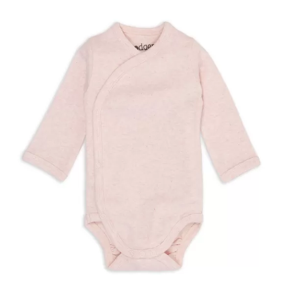 LODGER Body s dlouhým rukávem Melange Tan vel. 56