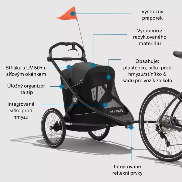 BabyJogger PRIX 2v1 (ride & cyklo)