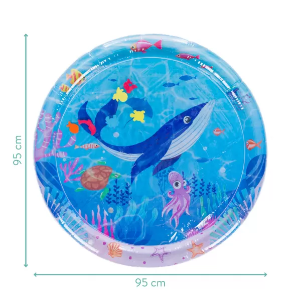 Fillikid Podložka vodní kruhová ocean blue Ø95 cm
