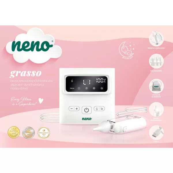 NENO Odsávačka nosní elektrická Grasso