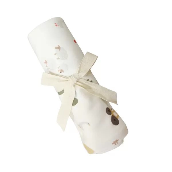 CARLO BABY Bavlněná dečka Farma