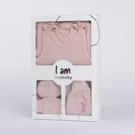 New Baby 7-dílná kojenecká soupravička do porodnice I AM