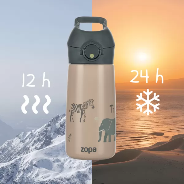 Zopa Termoska na pití s pítkem 400 ml