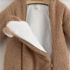 New Baby Kojenecký zimní overal bez šlapek Teddy Winter