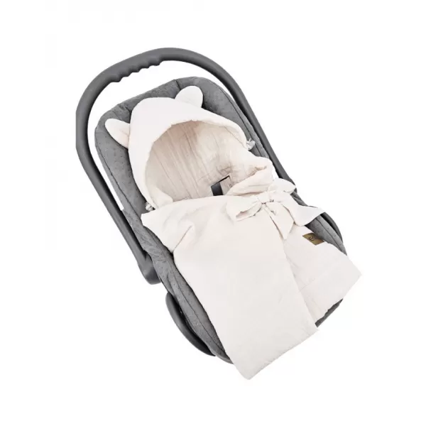 EKO Vak na spaní do autosedačky mušelínový 110x100 cm