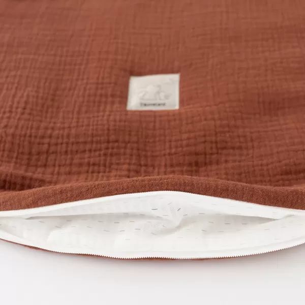 TRÄUMELAND Vnější spací pytel Liebmich Musselin Terrakotta 56/62