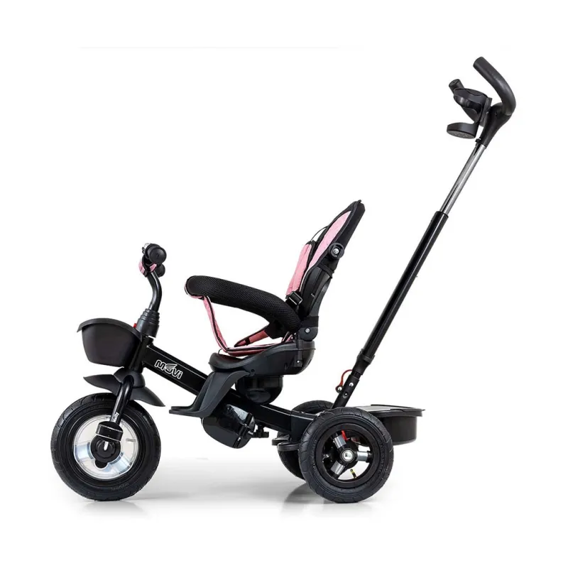 Milly Mally Dětská tříkolka Movi black-pink