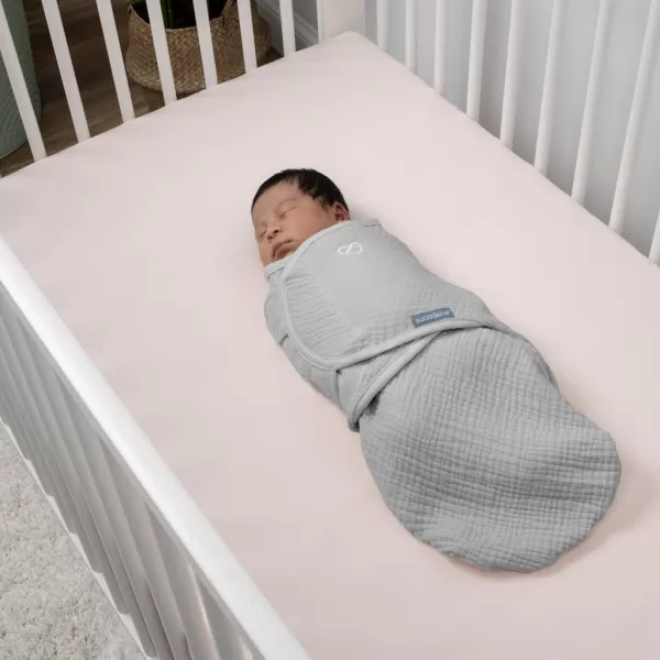 INGENUITY Zavinovačka SwaddleMe™ Ulitka mušelín Granbite 1,0 TOG 0-3m