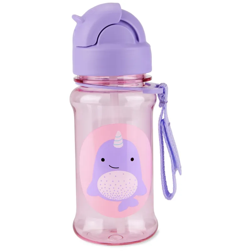 SKIP HOP Zoo tritan Láhev s brčkem 355ml 12m+