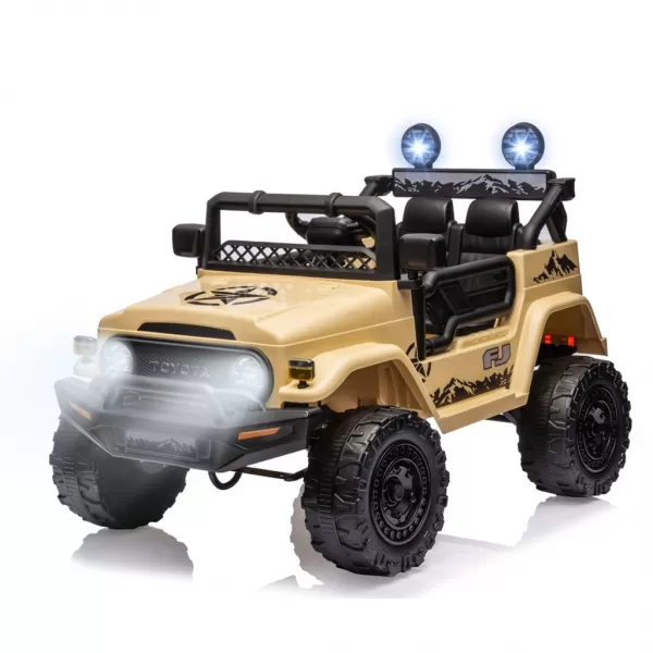 Milly Mally Elektrické autíčko Toyota FJ Cruiser Khaki