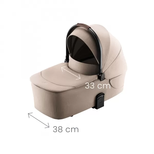 Britax Set kočárek Rio + hluboká korba Lux