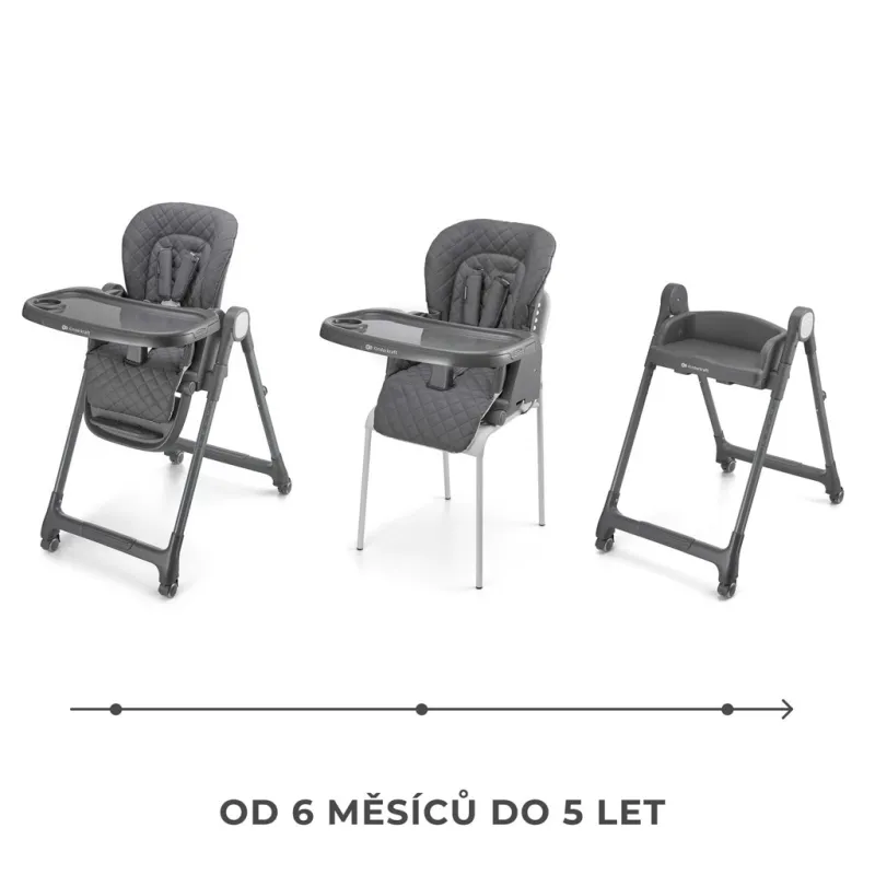 KINDERKRAFT Židlička jídelní Tulo