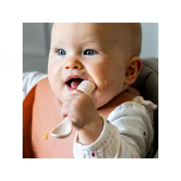 Beaba První lžičky silikonové 2 ks s pouzdrem