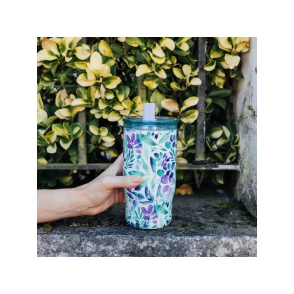 Quokka Nerezový termohrnek s brčkem Mist 720 ml