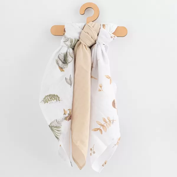 New Baby Mušelínová plena 60x80 cm 3 ks UNI