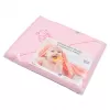 New Baby Dětská froté osuška s výšivkou a kapucí 100x100 růžová sloník