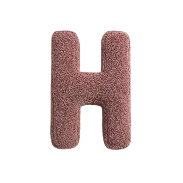 MEALINI Plyšové písmeno H