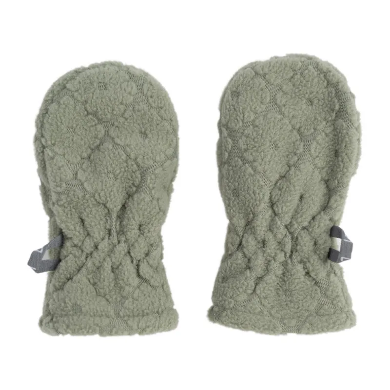 LODGER Mittens Folklore Fleece Elm 0 - 12 měsíců