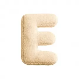 MEALINI Plyšové písmeno E