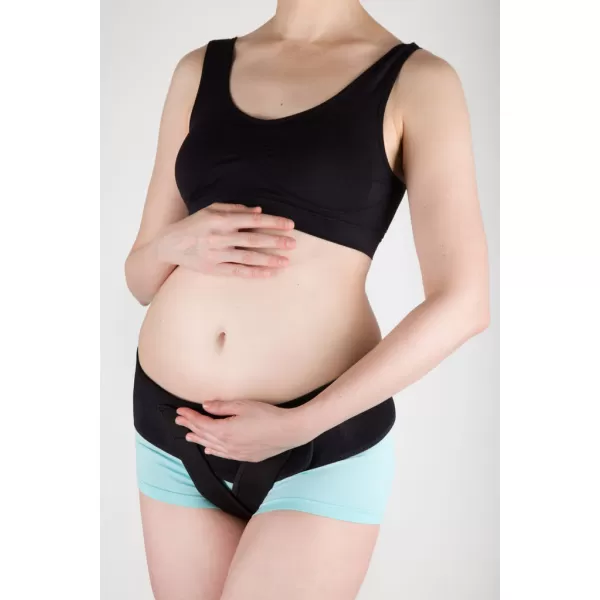 MOMCARE Pás těhotenský a poporodní podpůrný pro zmírnění pánevních bolestí vel. S-M