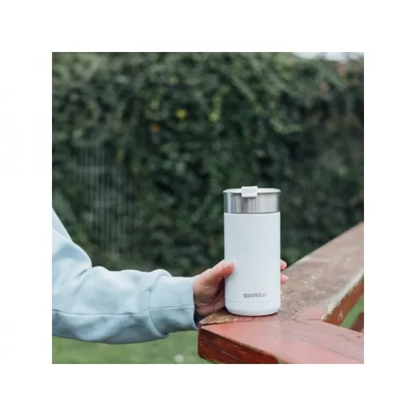 Quokka Nerezový termohrnek se sítkem Boost 400 ml