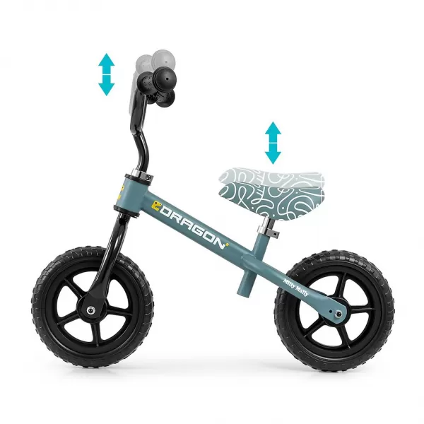 Milly Mally Dětské balanční kolo Dragon denim