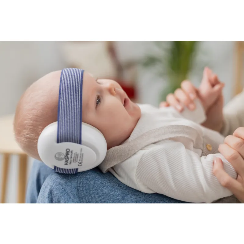 Haspro Hearing Protection BABY sluchátka na uši, 0m+, modrá