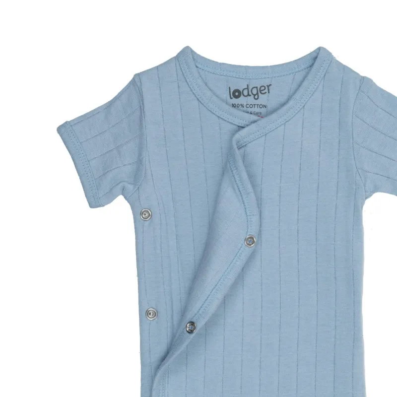 LODGER Romper SS Solid Blue Fogg 68