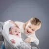 Hauck Alpha+ dřevěná židle+novorozenecký Newborn set, 0m+