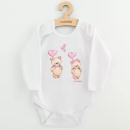 New Baby Dětské body s potiskem Love Bears